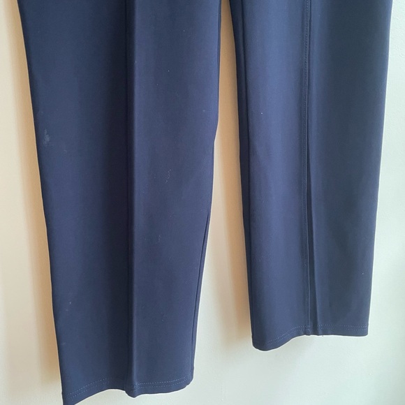 Peter Nygard Luxe Slims Pants Navy Blue Size M - Picture 3 of 5